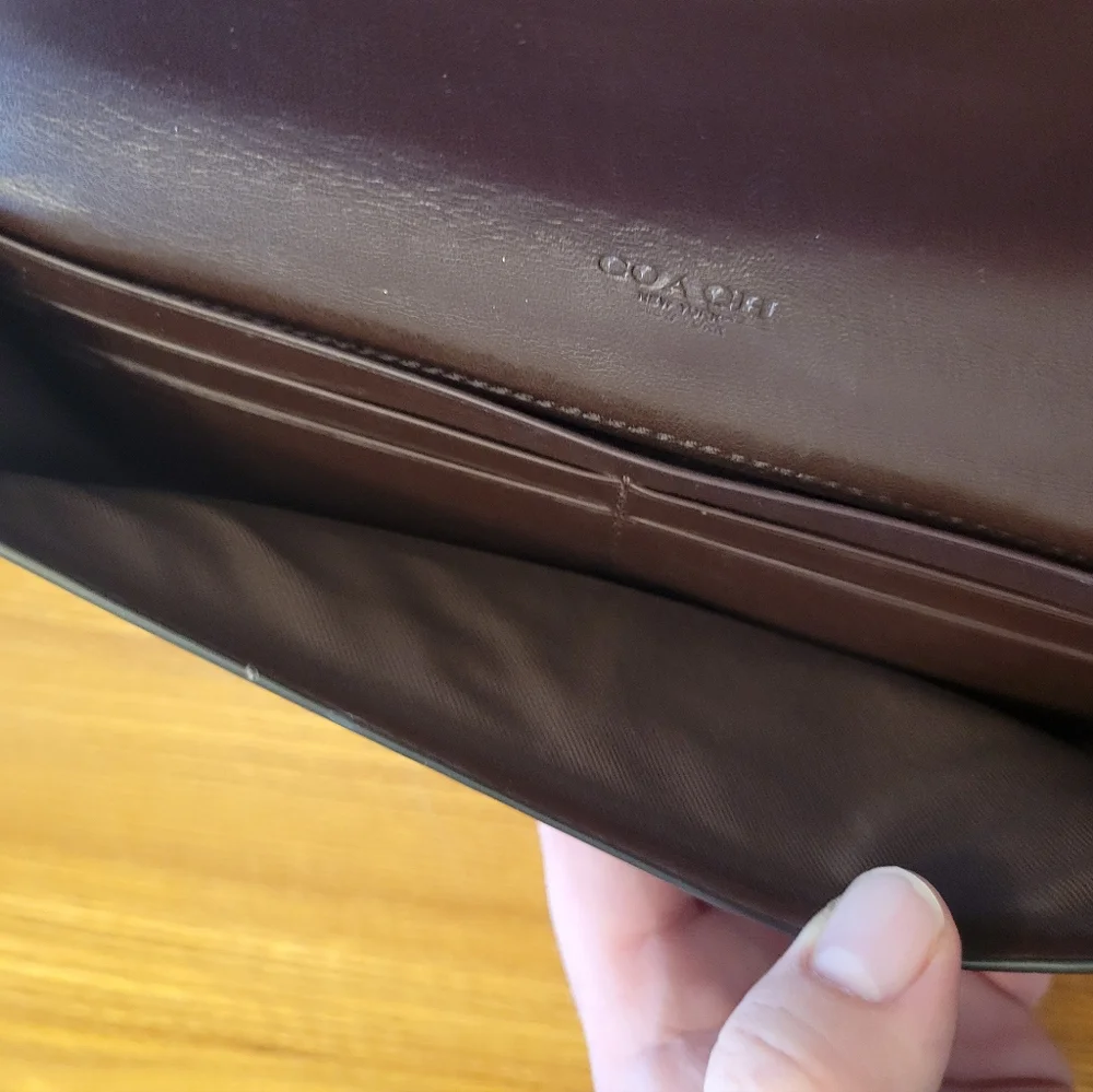 Coach Black Wallet - Picture 5 of 5